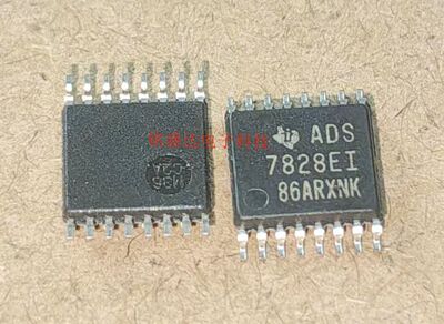 原字进口ADS7828EIPWRQ1丝印7828EI贴片TSSOP16 模数转换器芯片