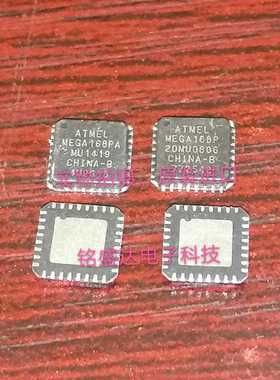 原装进口ATMEGA168PA-MU，MEGA168PA-MU,MEGA48V-10MU原字非打磨
