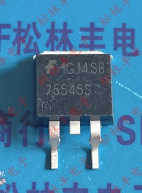 原装进口HUF75545S TO263 贴片 75545S N沟道 80V 75A MOS管