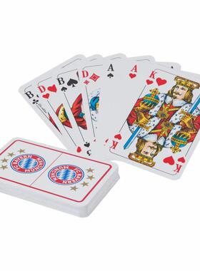 进口拜仁周边扑克Skat国外玩法球迷桌游官方正品21683品德居