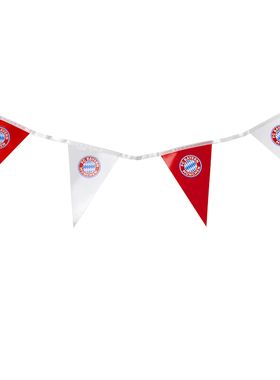 进口拜仁周边三角挂旗庆典聚会气氛挂旗6米长官方正品53460品德居