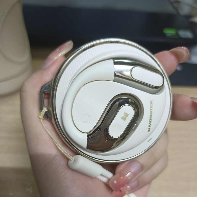 无线蓝牙耳机挂耳降噪跑步运动安卓苹果通用MONSTER/魔声 MH22180