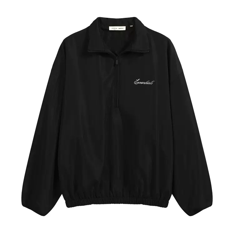 FO ESS 字母LOGO风衣 木材灰 黑色 S-XL 6293#