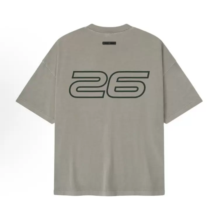 FW26 Holiday 2026 90'S SHORT SLEEVE TEE 舒适休闲短袖 T恤 颜色：铁墨灰  复古黑  烟雾灰 XS-XL  810
