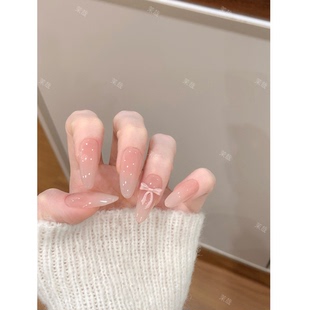 纯手工定制新款 美甲拆卸穿戴甲T0431 少女祈祷