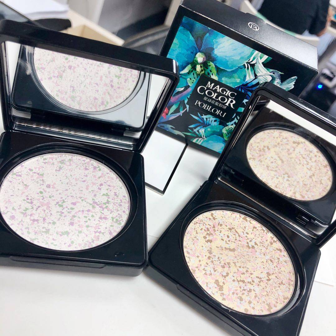 专柜正品芭宝丽星动花蜜粉饼