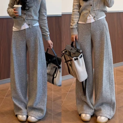 高腰休闲百搭时尚长裤