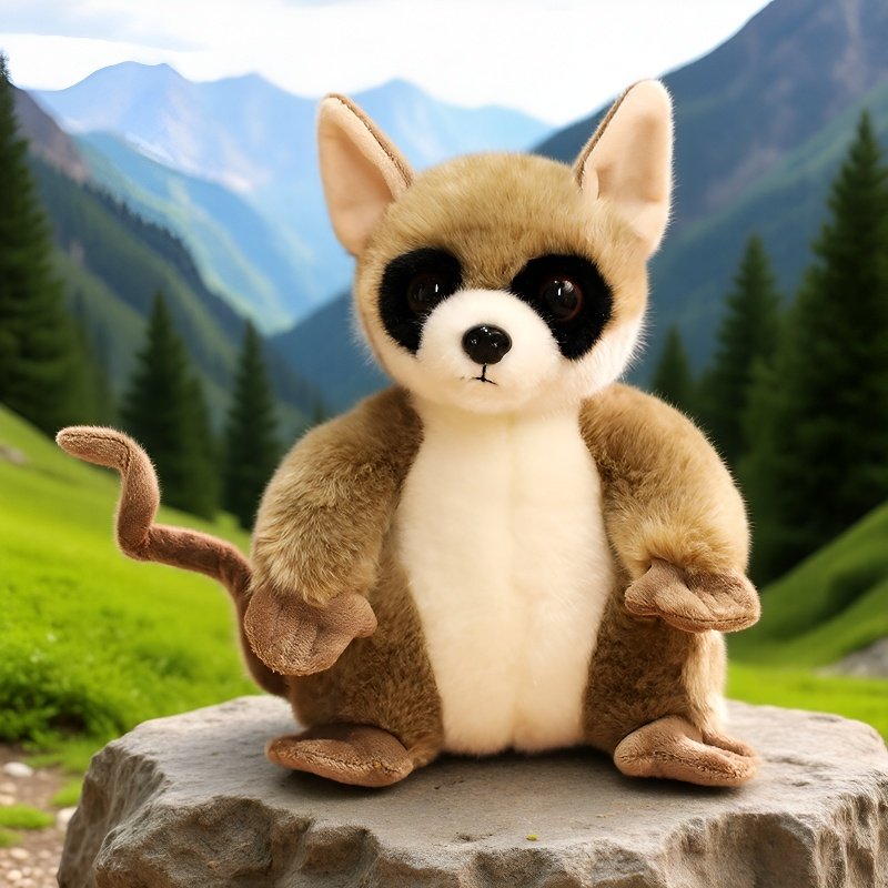 仿真狐猴公仔毛绒玩具猴子玩偶布娃娃儿童节生日礼物送男孩女孩