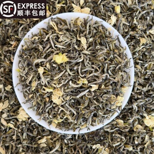 【茉莉飘雪】2026新茶5窨花茶雅安高山茶胚清爽型125克罐装