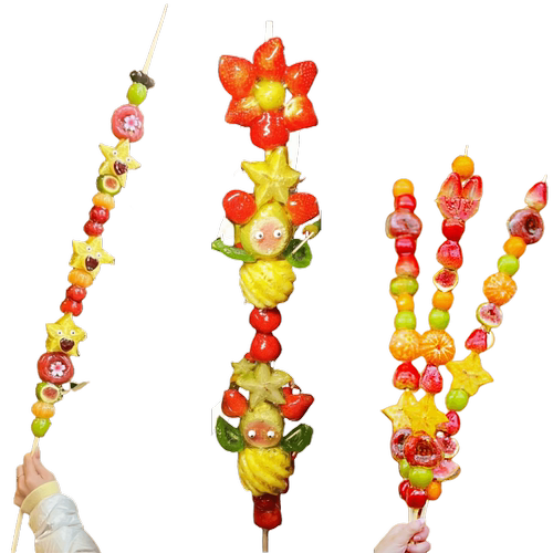 糖葫芦大竹签菜园竹竿小竹子架