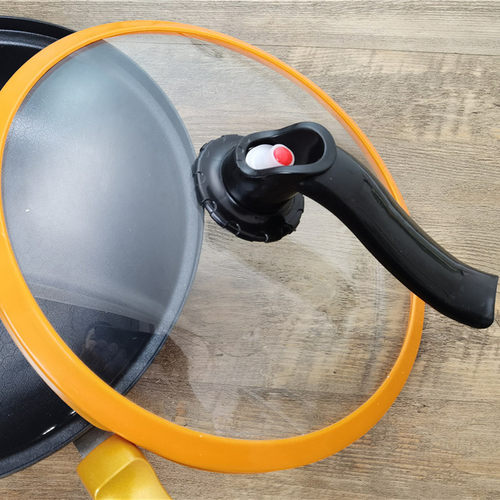 真空锅盖把手配件锅盖密封圈顶帽