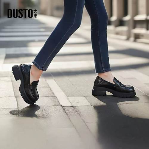 2025秋季新款女鞋圆头时尚休闲