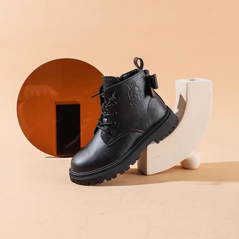 大东女童靴子22冬季新款可爱公