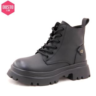 厚底增高短靴短筒靴子女 女鞋 大东英伦风马丁靴女秋冬24新款 爆款