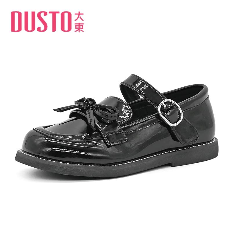 大东23秋款新款圆头魔术贴女孩