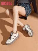 圆头女鞋 大东时尚 23D1305 新款 休闲风中跟平底运动鞋 板鞋 23冬季