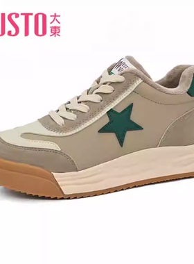 大东休闲23冬季新款ins阿甘时尚潮舒适简约加绒圆头女鞋23D3815