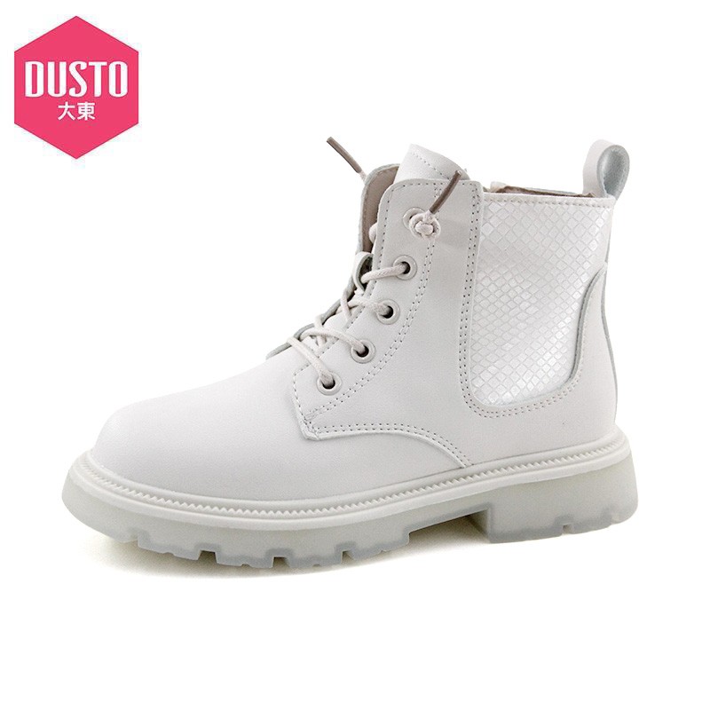 大东童靴冬季韩版低跟平底侧拉链中大男女童鞋23D1617鞋面有霉点