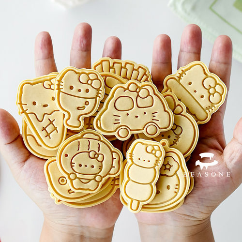 卡通KT猫系列饼干模具