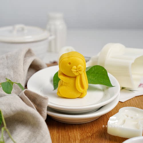AMAGOUR手压月饼模治愈广式可爱