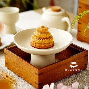 3D国风立体建筑八角楼钟楼中式糕点绿豆糕立体造型月饼模