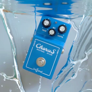 手工合唱单块效果器Chorus电吉他BOSSCE2 Jam waterfall模拟电路