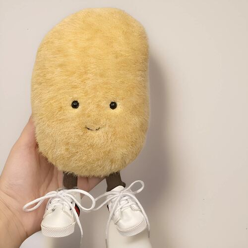 jellycat娃衣配饰鞋子土豆趣味花生15cm18cm都可以穿的鞋子