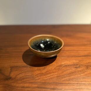 古器物包老到南宋 正宗水吉建窑黑釉兔毫盏 茶道大师级主人茶碗盏