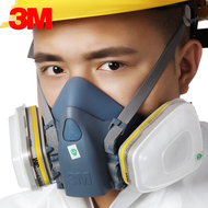 Xác thực 3M7502 mặt nạ phòng độc 7 món Bộ hộp lọc 3M6057 chống hydro florua hydro sunfua amoniac methylamine mặt nạ 3m 6200