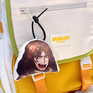 狂猎夫怪笑娃娃语音挂件希斯克利夫发声玩偶边狱巴士定制钥匙扣