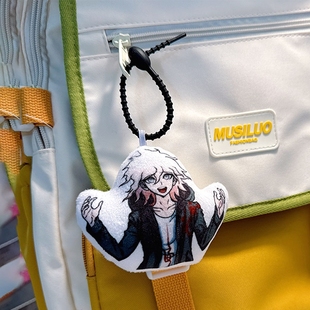 柏枝凪斗语音挂件狂笑发声玩偶斯巴拉西来图定制钥匙扣周边包挂饰