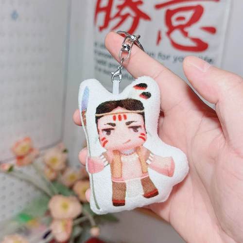 毛绒挂件填充饱满来图定制