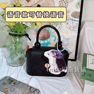 高松灯企鹅我从南极来语音挂件最喜欢持石咕咕嘎嘎发声玩偶包挂饰