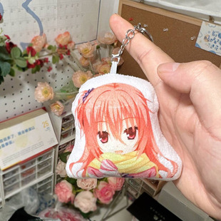 因幡爱瑠发声玩偶录音娃娃魔女的夜宴周边毛绒语音钥匙扣来图定制