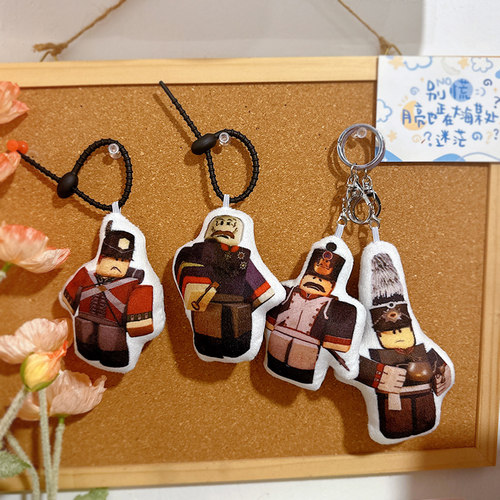 毛绒挂件发声玩偶来图定制