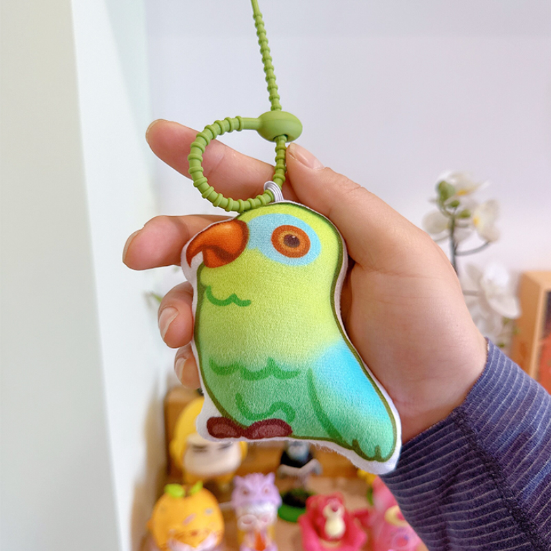 毛绒挂件来图定制填充饱满