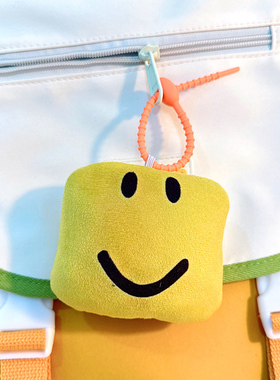 可爱noob语音挂件大头表情包发声玩偶定制钥匙扣包挂游戏oof周边