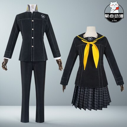 女神异闻录P4八十神高校服鸣上悠cos服久慈川理世cosplay服装