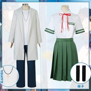 铃芽户缔cos服岩户铃芽宗像草太cosplay风衣外套铃芽之旅cos服装