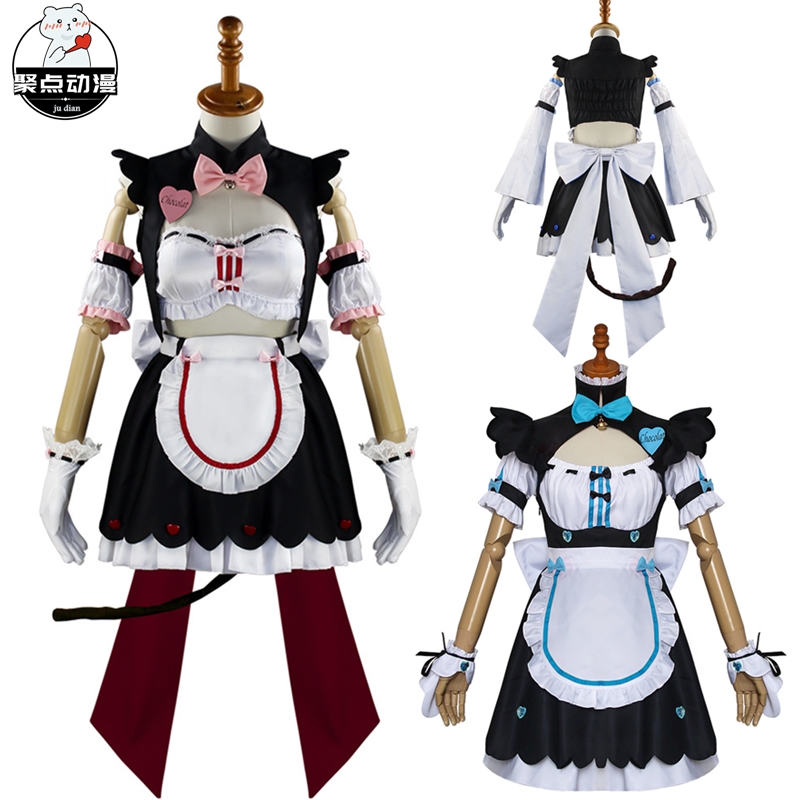 猫娘乐园巧克力香子兰衣服女仆装