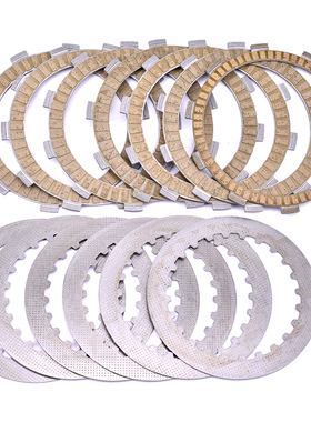 适用本田棍王400配件CB400SS CL400摩托车离合片木片钢片离合器片