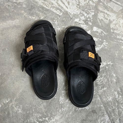 夏季厚底潮流百搭面包防臭皮拖鞋