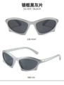 Silver Frame with Dark Gray Lens