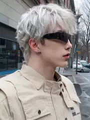 Cyberpunk Y2K Sunglasses for Men & Women Futuristic Tech-Style Rimless Pilot Overlap Trendy Shades