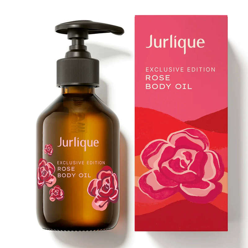 澳洲正品限量版 jurlique茱莉蔻玫瑰按摩油200ml身体精油滋润紧致