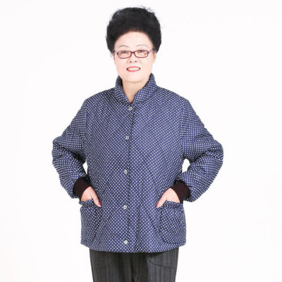 冬装棉服外套胖妈妈奶奶棉袄