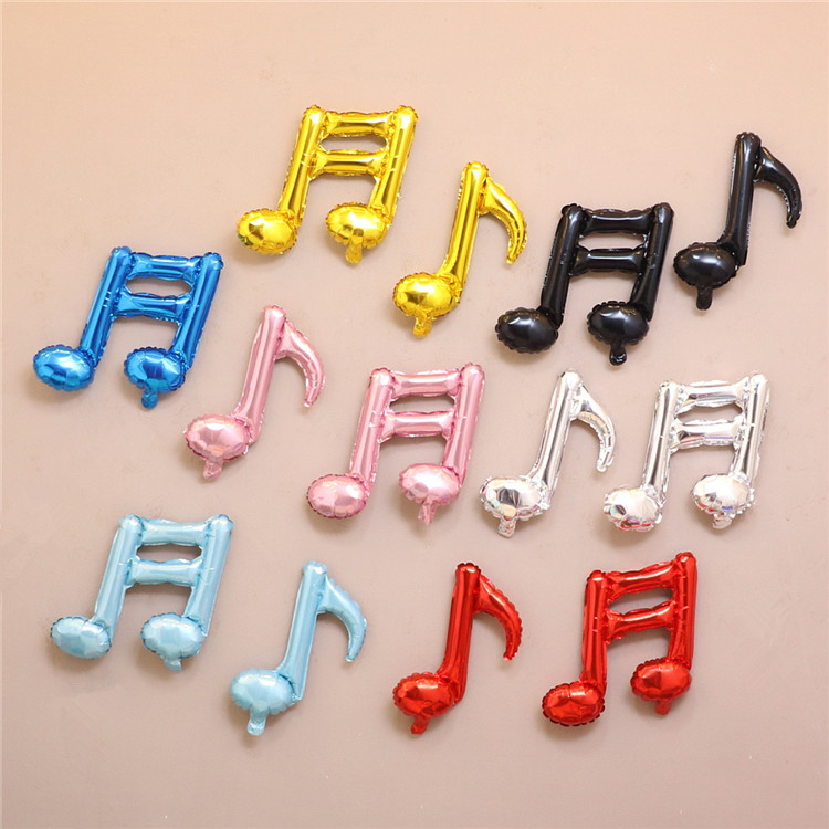 音符铝膜气球宝宝满月百天装饰儿童生日派对音乐会婚礼婚庆布置,节庆用品/礼品,气球,淘宝优惠券,粉丝福利购,淘宝优惠卷