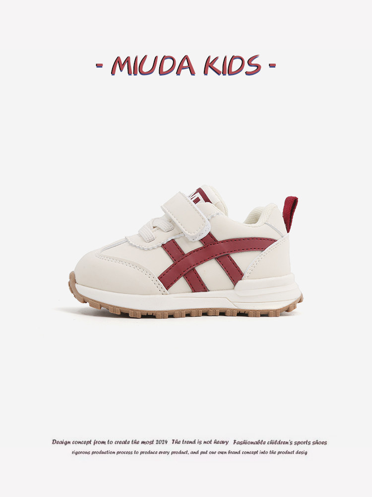 MIUDA KIDS baby shoes, spring and autumn sneakers, boys' Argan shoes, girls' single shoes, infant walking shoes