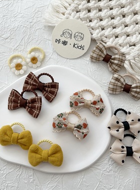 韩系婴童拇指圈 小月龄发圈发绳 婴儿小号拇指发圈 扎啾啾不伤发