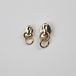 火车头定制拉片专用尼龙拉链头3号5号拉链头加圈圈